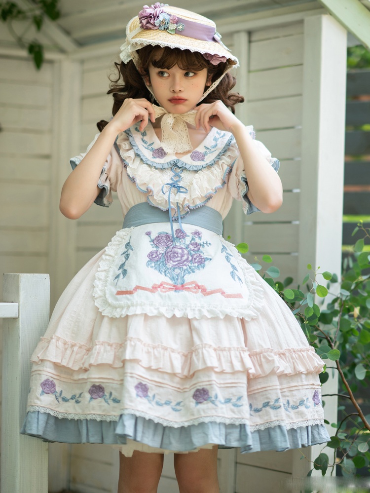Hyaline Country Lolita Dress Apron