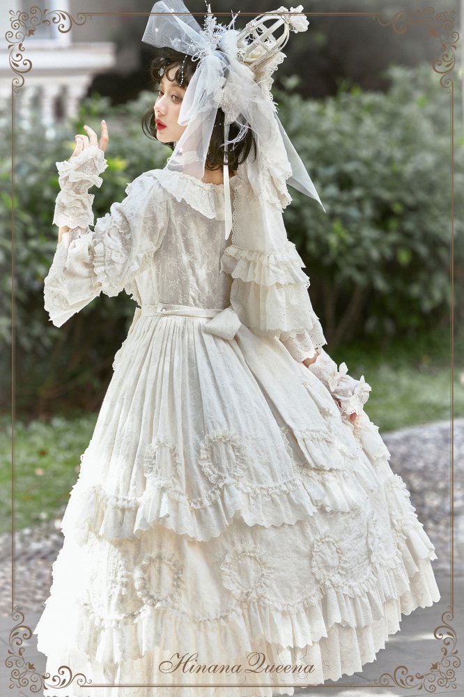 Unheard First Sight Tiered Ruffles Elegant Lolita Dress Two Color ...