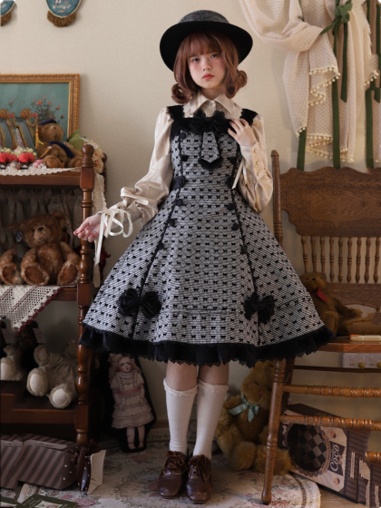 Jumper Skirts Lolita Sleeveless Dresses, Lolita JSK. - Devilinspired.com