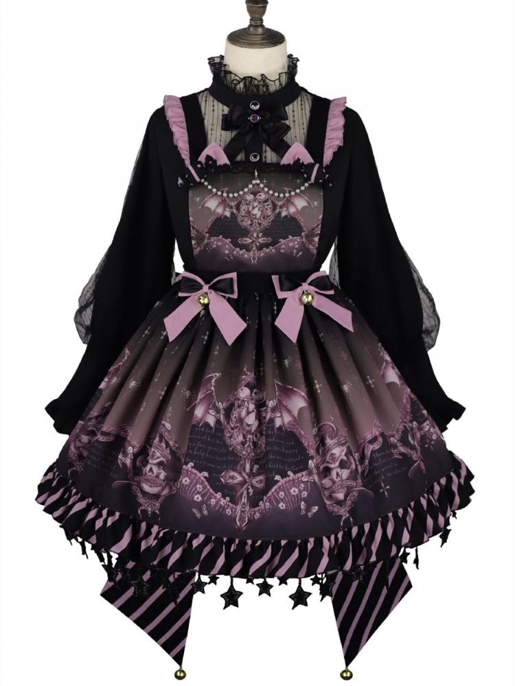 Candy Carnival Detachable Elegant Gothic Lolita SK Full Set