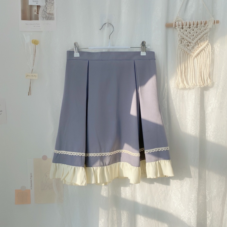 Lily of the Valley College 4 Colors Han Lolita Short / Long Skirt