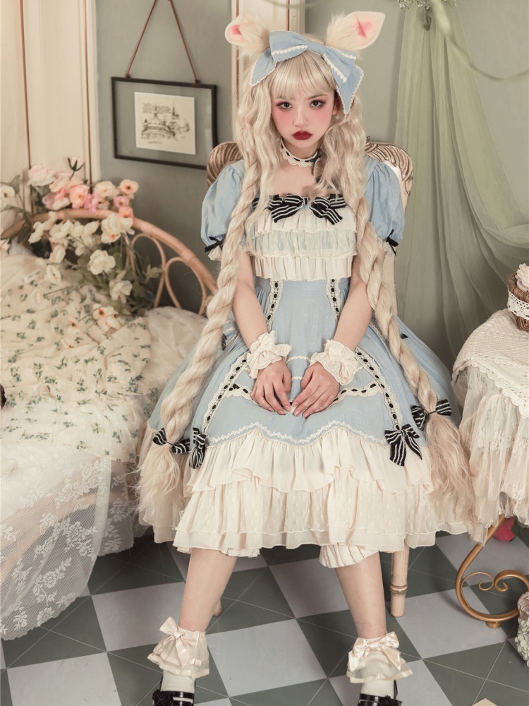 Marionette Lolita Dress Bonnet / Hairclip