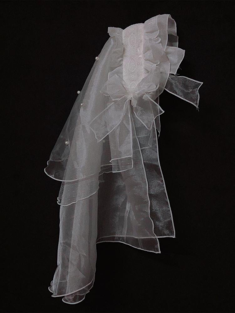 Moonlight Elf Hime Lolita Dress Matching Veil