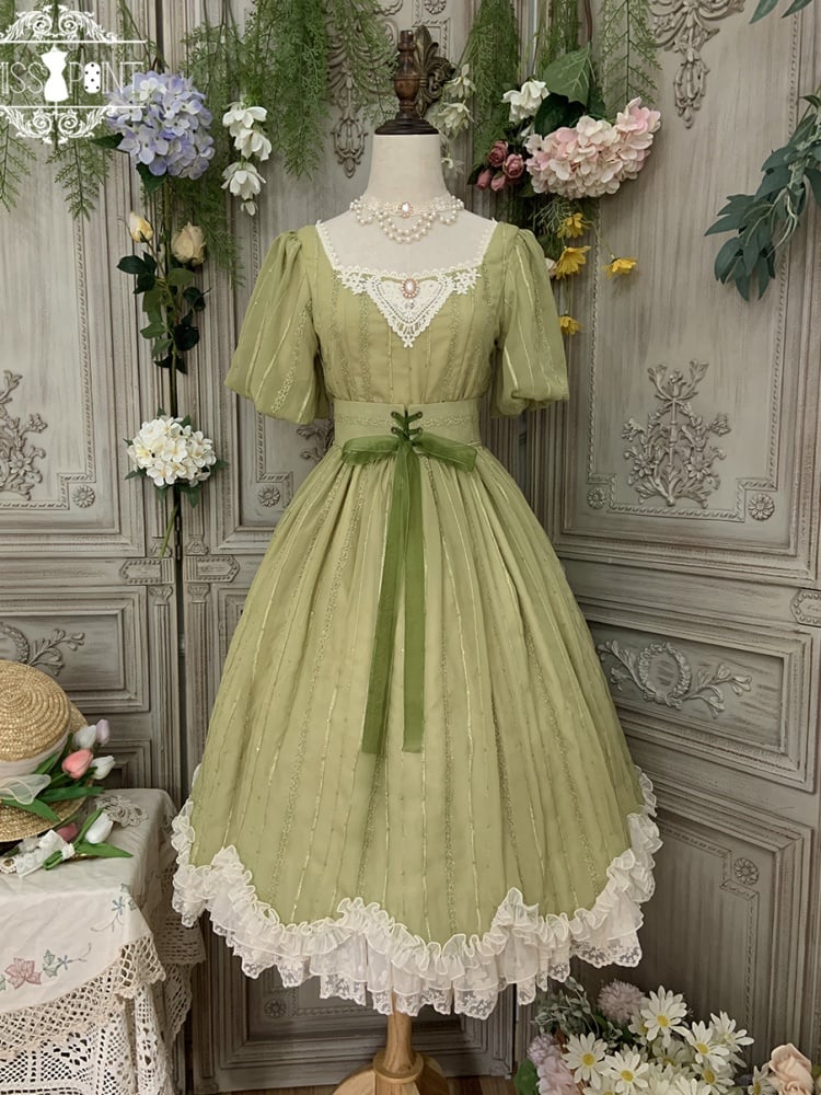 Tulip Elegant Lolita Dress OP Long Version by Miss Point Custom Size ...