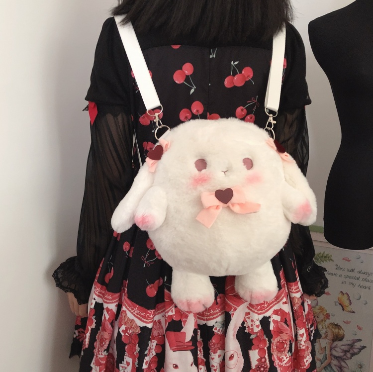 Stuffed Bunny Backpack 45cm