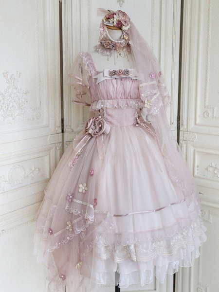 Little Rose Elegant Lolita Dress JSK