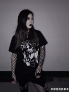 Metal girl black Black Metal