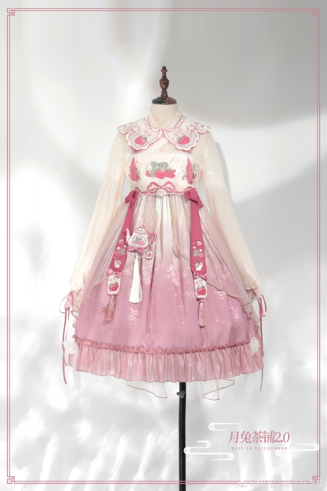 Moon Rabbit Tea Shop Wa Lolita Dress Blouse
