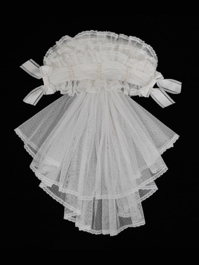 Silent Wedding Hanayome Lolita Dress Matching Bonnet