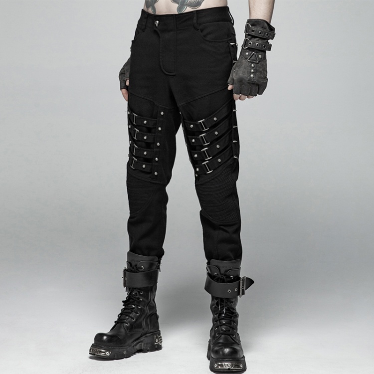 Men's Gothic Heavy Metal Trousers