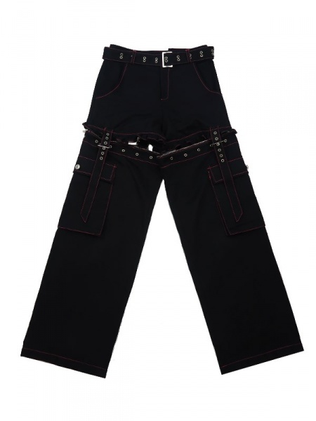 Black Removable Overalls