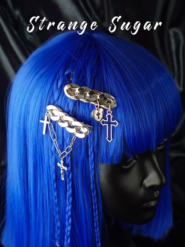 Handmade Y2K Cyberpunk Chain Hairclip