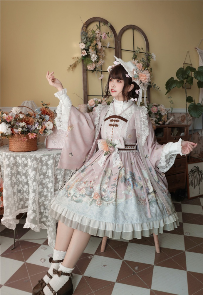 The Jade Hare Wa Lolita Outerwear Haori