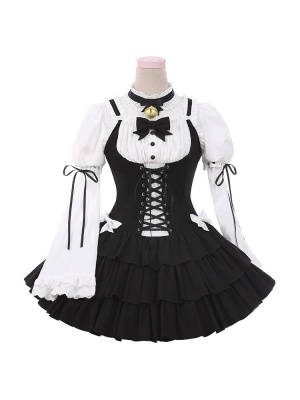 Jumper Skirts Lolita Sleeveless Dresses, Lolita JSK. - Devilinspired.com