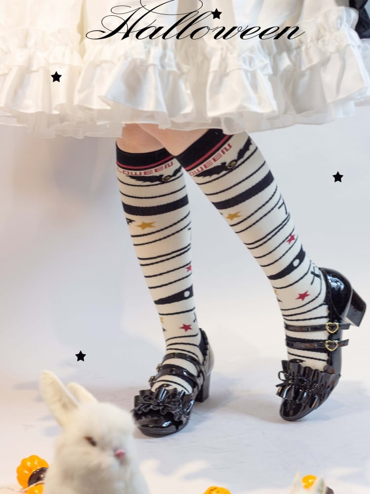 The Monster Lolita Cotton Stockings
