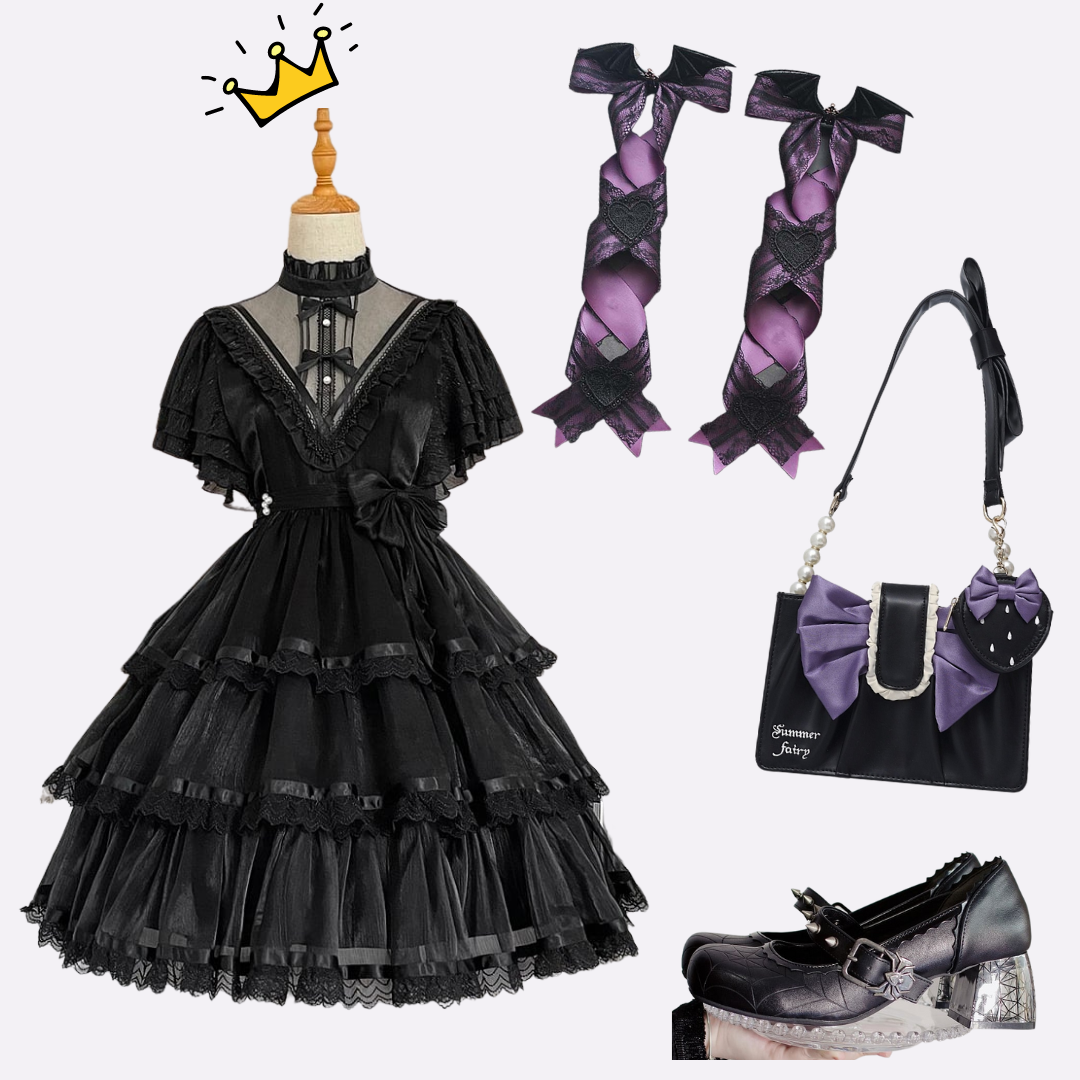 25 Gothic Lolita Dresses Wednesday Addams Would Wear to the Prom